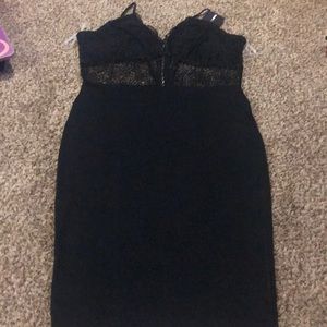 Black Fashion Nova Mini Dress